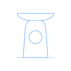 Furniture Side Tables End Tables Hew Side Table Shape E Tracing Svg Vector, Free Vectors File